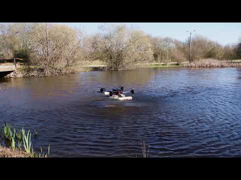 Preview image for the video "TITAN dual-quadcopter".