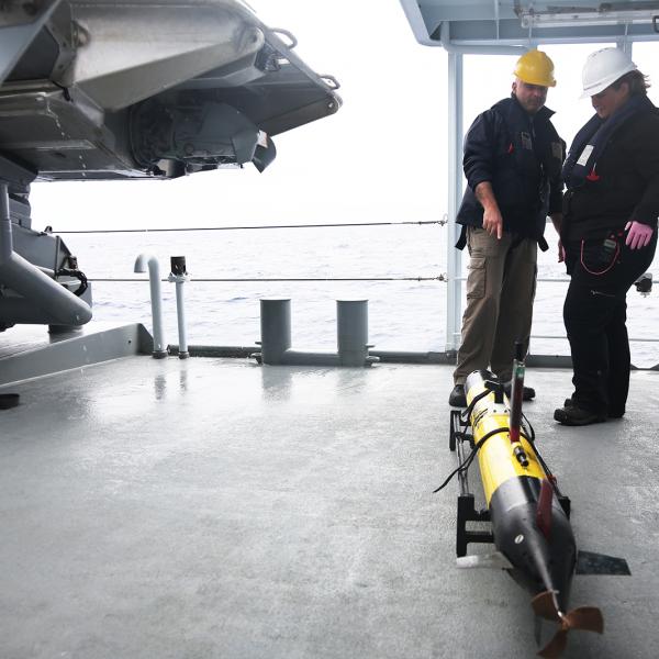 Exploring Front with Multiple Robots